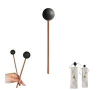 Maillets à friction pour gongs à tête ronde - Grande baguette pour gong - Produit des sons de baleine - Maillets résonnants pour outil sonore (L)