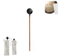 Maillets à friction pour gongs à tête ronde - Grande baguette pour gong - Produit des sons de baleine - Maillets résonnants pour outil sonore (S)