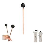 Maillets à friction pour gongs à tête ronde - Grande baguette pour gong - Produit des sons de baleine - Maillets résonnants pour outil sonore (S)