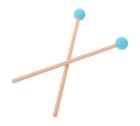 Maillets de Glockenspiel en Caoutchouc à Manche Bois pour Marimba | Entraînement Musical et Improvisation, Contrôle Précis, Réduit la Fatigue, Adapté aux Élèves et Jeunes Apprenants