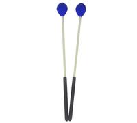 Maillets de Marimba Bleus à Tête Filaire Moyenne pour Percussion | Manche en Hêtre à Noyau Nylon, Équilibre Soigné et Finition Élégante, Usage Intérieur et Extérieur