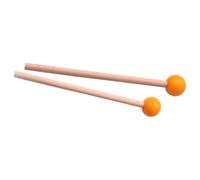 Maillets de tambour en caoutchouc - Batteurs en caoutchouc, jeu de bâtons de percussion | Paire de maillets sonores doux, outils de pratique musicale pour manuel, xylophone, tambour de langue