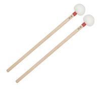 Maillets de timbales 2 pièces maillets de tambour 15 pouces avec tête en feutre et instrument percussion remplacement à long manche pour l'entraînement, la performance, le tambour