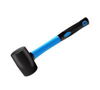 Maillets en caoutchouc 1000 g pour travaux de construction professionnels avec tête renforcée anti-usure et crochet pour économiser de l'espace