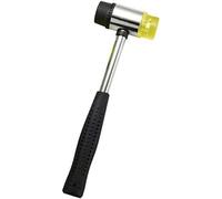 Maillets en caoutchouc de 35 mm à double tête - Marteau de montage en caoutchouc souple pour l'amélioration de la maison, l'installation de carrelage de sol - 394,9 g