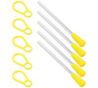 Maillets Triangulaires en Fer pour Triangle de Percussion Débutants | Plastique et Fer, Tonalité et Toucher Confortable, Son Plus Plein, Accessoire Musical