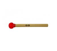 Mailloche De Surdo Rouge Bois Bois Petite Tête, 30Cm