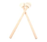Mailloche Grosse Caisse Lot de 2 baguettes grosse caisse en feutre bois à texture fine for l'entraînement