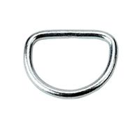 Maillon D zingué Kerbl Argenté 70x10 mm