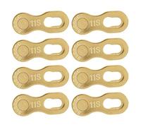 Maillon de chaîne de vélo Chaîne de vélo en Acier Joint de vélo Maillon de chaîne à libération Rapide Accessoire de vélo pour chaîne à 11 Vitesses(d'or)