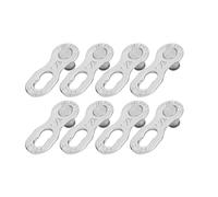 Maillon de chaîne vélo 4Pair Steel Bike 12Speed Chain Missing Link Connector Parts Cycling Accessory(Argent)-Liens Rapides 12S