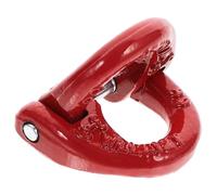 Maillon de Jonction de Chaîne 1,12t en Acier Rouge pour Levage | Verrouillage par Goupille, Protection Anticorrosion, Remplacement Facile, Chaînes de Sécurité et Levage