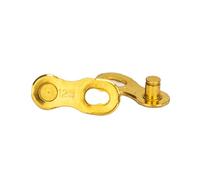 Maillon de raccord pour chaîne de vélo, Verrou de chaîne à maillons manquants for vélo, en acier K7, for route montagne 6 12 vitesses, multicolore(1 pair 12s gold)