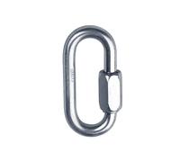 Maillon en acier Singing Rock Small Oval Argenté 8 mm