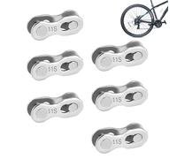 Maillon perdu de vélo, connecteur de chaîne de vélo - Connecteur de jonction de maillons à lien rapide - Outil universel de réparation de vélo à haute résistance, votre