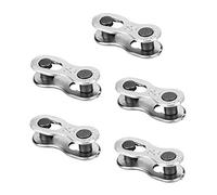 Maillon Rapide Connecteur de Chaîne de Vélo, 9 Vitesses, Kit de 5 Paires, Attache Rapide pour Réparation de Chaîne