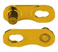 Maillon rapide KMC Missinglink Flattop (x2) Doré