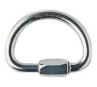Maillon rapide PETZL DEMI ROND (gris) Taille unique