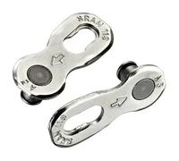 Sram Powerlock Bulk Chain Link 50 Units Argenté 10s Black