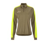Maillot 1/2 zip femme Craft Evolve 2.0 Contrast Jaune 2XL
