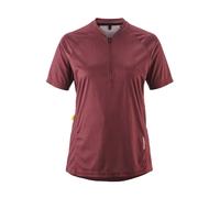 Maillot 1/2 zip femme Gonso Adventure Soft Touch Rouge 34