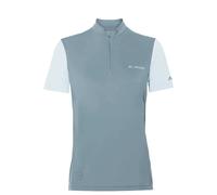 Vaude Bike Matera Half Zip Short Sleeve Jersey Bleu 38 Femme