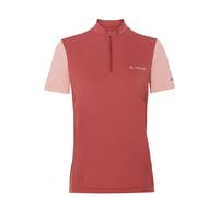 Vaude Bike Matera Half Zip Short Sleeve Jersey Rose 38 Femme