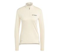 Maillot 1/2 zip manches longues femme adidas Terrex Multi Beige L