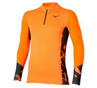 Mizuno Virtual Body G5 Long Sleeve Base Layer Orange S Homme