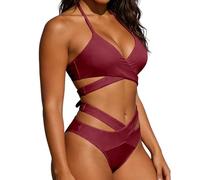 Maillot 1 Piece avec Armature Haute Noir Rose Asymétrique Balconnet Bretelle Solde Ampliforme Echancré Festonné Jupe Un Agee Eau Triathlon Princesse Féminin Bas Monokinis