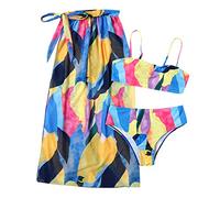 Maillot 1 Piece Femme Maillot Transbronzant Femme Summer Concise de Bain Double Pièce Sexy Bikini de Bain Féminin Swimwears Tankinis Tankini Grande Taille Maillots (Yellow,XL)