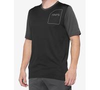 100% Ridecamp SS Hommes T-shirt de vélo S Noir