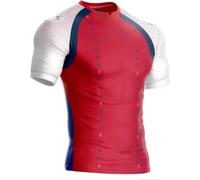 Maillot à Domicile et Exterieur de la Selection Haitienne Football (FR/ES, Numérique, 48, Taille Normale, Taille Normale, Rouge)