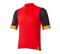 Endura Fs260 Relaxed Fit Short Sleeve Jersey Rouge XS Homme Pomegranate