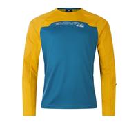 Maillot manches longues endura mt500 burner jaune bleu