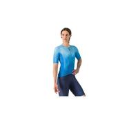 Maillot a manches courtes castelli climber s a c femme bleu