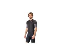 Maillot a manches courtes castelli entrata 6 homme noir gris