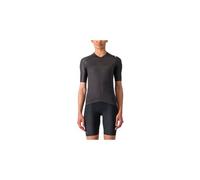 Maillot Castelli Espresso manche courte noir clair femme - M