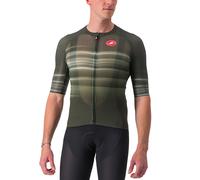 Maillot Castelli Climber's 3.0 SL2 Rosso Corsa manche courte vert foncé - XL
