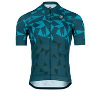 Maillot à manches courtes Conquistador Avventura bleu/bleu clair 2XL