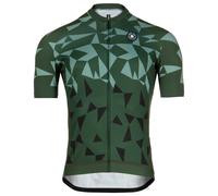 Maillot à manches courtes Conquistador Avventura olive/vert clair S