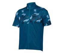 Maillot À Manches Courtes Hummvee Ray S/S Jersey Blueberry Endura Cyclisme
