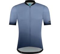 Maillot à manches courtes Shimano EVOLVE Adventure, bleu indigo