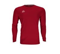 Acerbis Sports Mida, jersey à manches longues XL Rouge Foncé/Blanc Rouge Foncé/Blanc