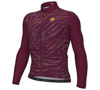 Maillot à manches longues Byte bordeaux L