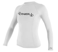 O´neill Wetsuits Basic Skins Long Sleeve Rash Guard Blanc XL Femme