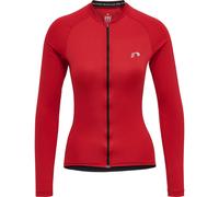 Maillot à manches longues full zip femme Newline Core Rouge M