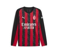 PUMA AC Milan Maillot à manches longues Home 2025/2026 Rouge/blanc, S Homme