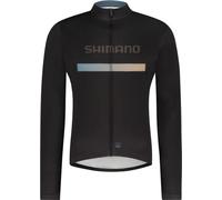 Maillot à manches longues imprimé Shimano VERTEX, noir
