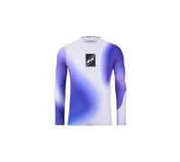 Maillot a manches longues kenny elite adulte line blanc violet